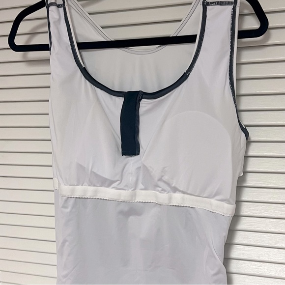 Halcurt Women's 3/4 Zip Front One Piece Swimwear Size 2X - Picture 7 of 12